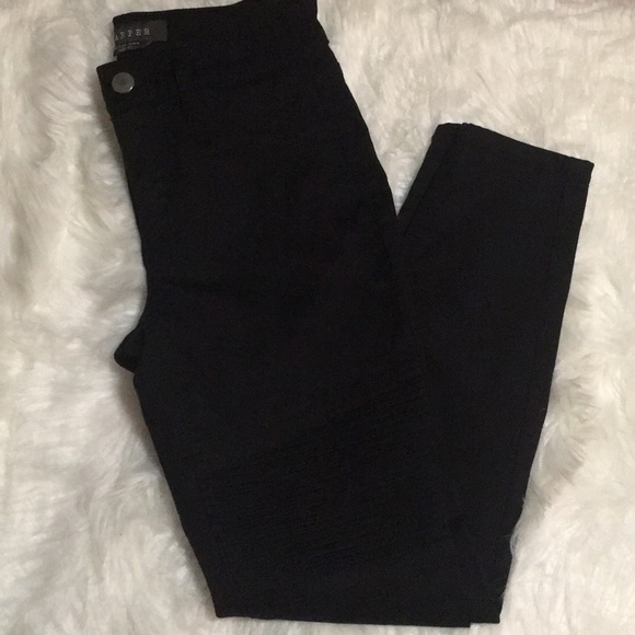 Harper Denim - Harper Mid rise moto skinny jeans